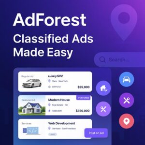 AdForest Classified Ads WordPress Theme