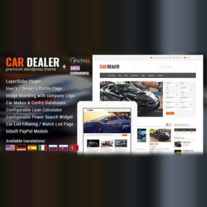 Car Dealership Automotive WordPress Theme