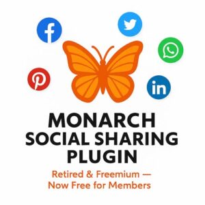 Monarch Social Sharing Plugin