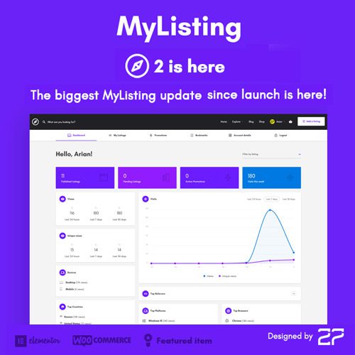 MyListing theme - My Listing