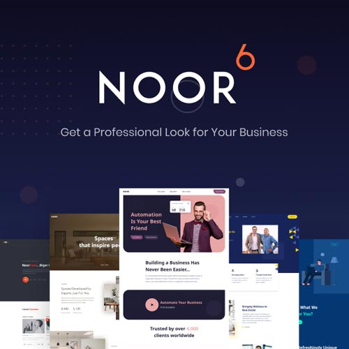 Noor Minimal Multi-Purpose WordPress Theme
