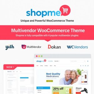 ShopMe Multi Vendor Woocommerce WordPress Theme