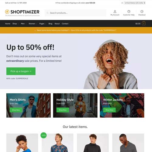 Shoptimizer Theme