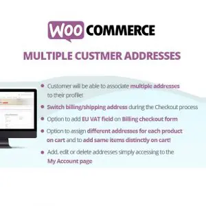 WooCommerce Multiple Customer Addresses & Shipping WCMCA
