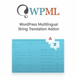 WordPress WPML Multilingual String Translation Addon