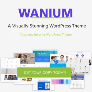 Wanium Elegant Multi-Concept Solution for Modern Websites