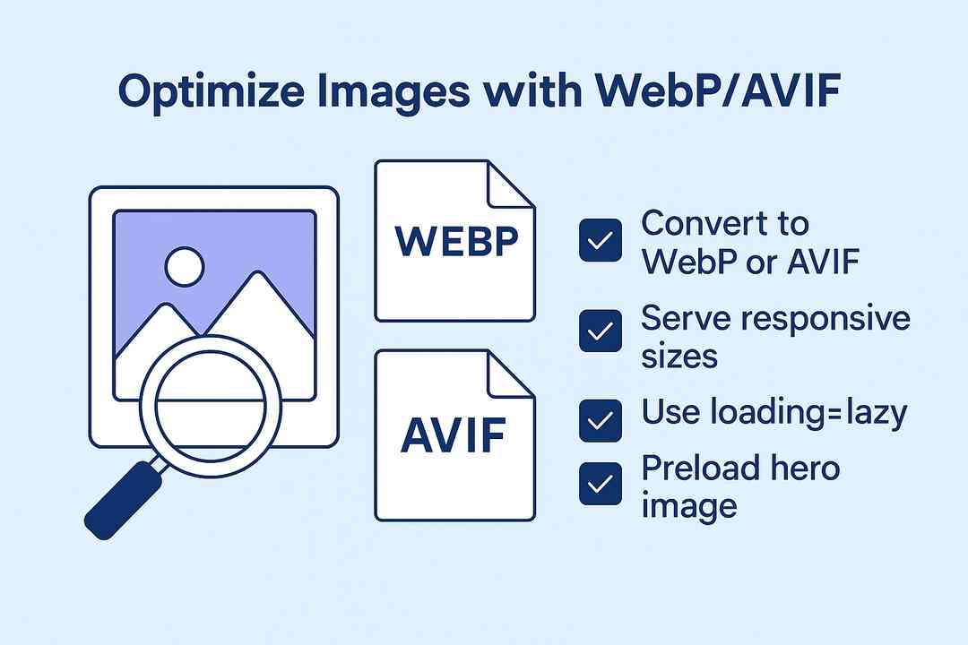 Optimize Images with WebPAVIF