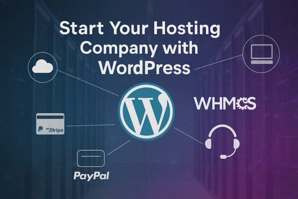 Start your hosting company with WordPress and WHMCS billing automation