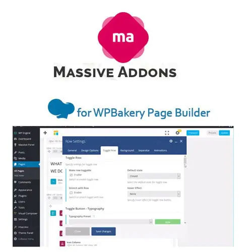 Free Massive Addons for Wpbakery Visual Composer