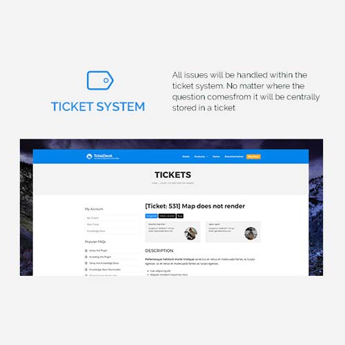 TotalDesk Ticket System