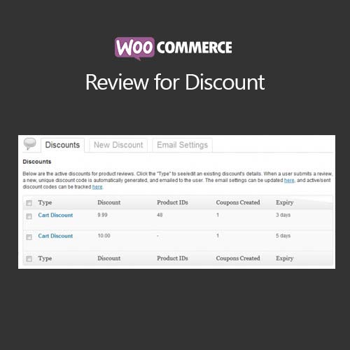 WooCommerce Review for Discount
