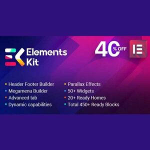 Elements Kit All In One ElementsKit Addons for Elementor Page Builder