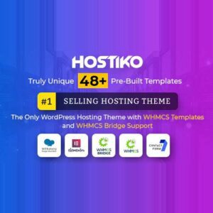 Hostiko WordPress WHMCS Hosting Theme - Hostico