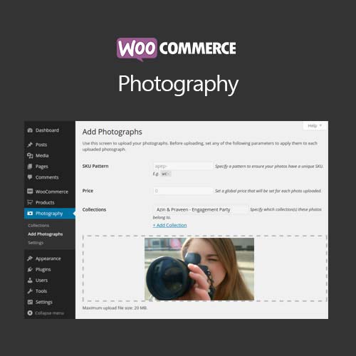 WooCommerce Photography plugin