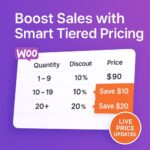 Tiered Pricing Table for WooCommerce